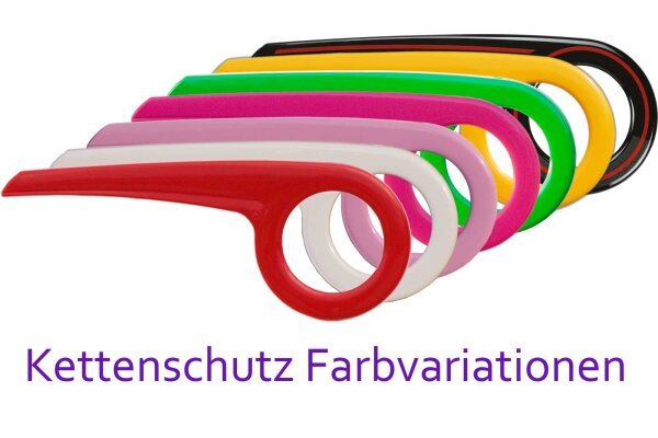Kettenschutz Farbvariationen