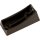 Schalengleiter 203, Kunststoffgleiter - Gleitkufe Stuhlgleiter hinten fuer gebogene Rohre Freischwinger Bürostuhl Farbe schwarz