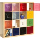 Designer Regaltür - Würfel Tür mit Flexi für Ikea Expedit-Kallax Nornäs XXXL Raumteiler Sonderfarben