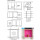 Designer Regaltür für Würfel Tür mit Flexi fuer Ikea Expedit-Kallax Nornäs XXXL Raumteiler *Sonderfarben Hell-Blau