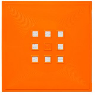 Designer Regaltür für Würfel Tür mit Flexi fuer Ikea Expedit-Kallax Nornäs XXXL Raumteiler *Sonderfarben Orange