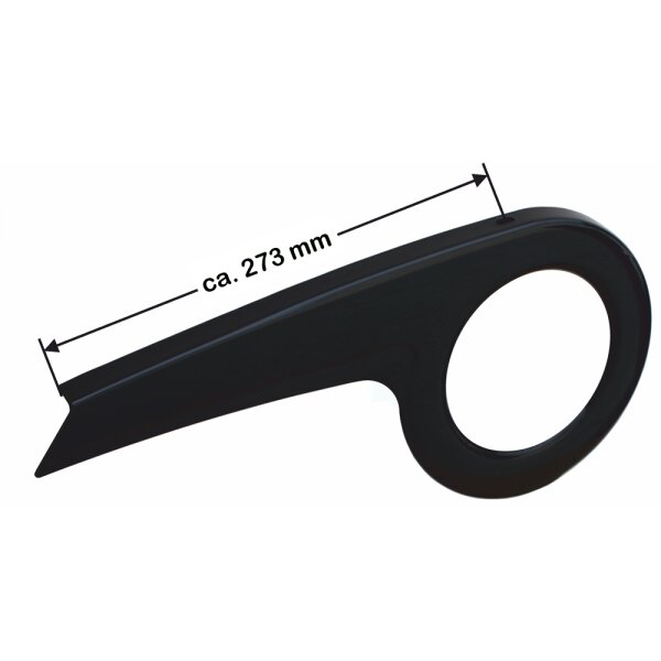 Fahrrad Kettenschutz Easy-Line 180-3- 20 Zoll für Kinderfahrrad mit 36-38 Z 1-fach Kettenblatt -Schwarz