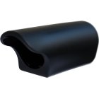 Fußkappe Winkelgleitkappe 280-D Stuhlgleiter - Kunststoff Möbel-Gleiter für Rundrohr Stahlrohrmöbel 30 mm