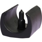 Shell clamp glides 204 for cantilever chair with round...