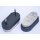Nagelgleiter Fi-210 Kunststoffgleiter zum Nageln, Möbelgleiter Bodenschoner mit Filz - Filzgleiter lang 38x18 flach-oval