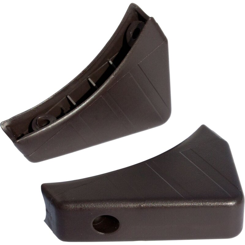 Dekaform Stuhlfuß Ovalrohr Schuelerstuhl Schulmoebelersatzteile zum S