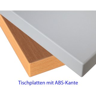 Tischplatte mit ABS Kante für Büro Tisch, Einsitzer Schultisch Schreibtisch