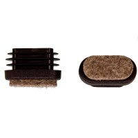 Filzgleiter Fi-101 Kunststoff Filzstopfen mit flachem...