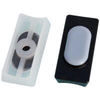 Schalengleiter PTFE 205 rechteckig - Kunststoff...
