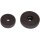 Kunststoff Gleitscheibe 501 Möbelgleiter zum Schrauben | Robuste Gleiter für Senkschrauben 40-M8 Schwarz