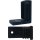 Winkelgleiter - Kunststoffgleiter 242 Möbelgleiter - Fusskappe als Stuhlgleiter vorn für Rechteckrohr 50 x 20