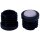 PTFE Rundgleiter PT-250 Teflonstopfen - Kunststoff Bodenschoner für Rundrohr Designstuhl 22x1,5-2,5