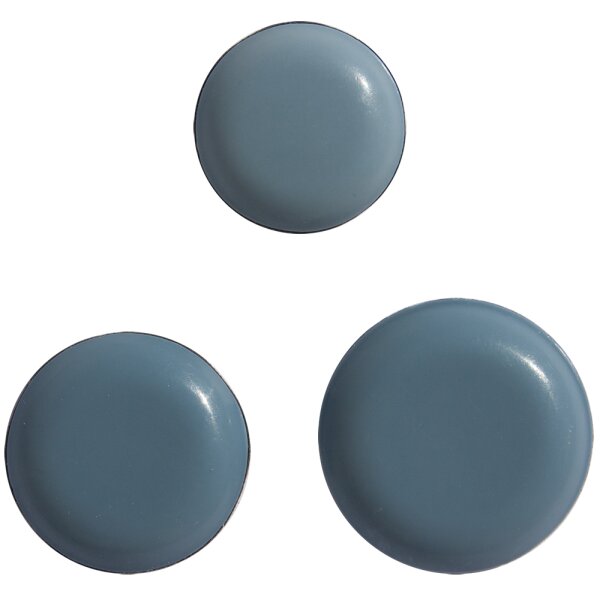 PTFE Gleiter 116-D selbstklebend Möbelgleiter Tefloneinsatz rund fuer Stahlrohr Stuhl - Tisch 50