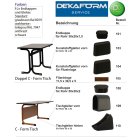 Haken zum Schrauben aus Kunststoff 119 -15 für Schulmöbel | Schultisch – Schulstuhl Aufhänger aus Kunststoff