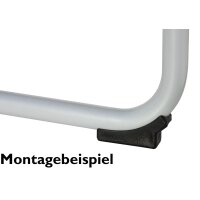50x Kunststoff Schalengleiter vertikal gebogen...