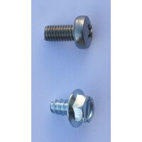 1 Set 2 x Halterung hinten +Schrauben für 2-flügeligen Fahrrad Kettenschutz