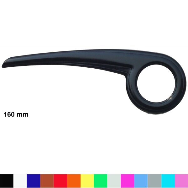 Fahrrad Kettenschutz Performance Line 160-2 bis 33 Zähne Kettenblatt City Bike Bergamont Biria Giant Hercules Stevens VSF Winora * Pink-transparen