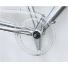 Fahrrad Kettenschutz Dekaform 230-2 bei 44-46-48 Zähne Kettenblatt ATB MTB bei Kettenschaltung Glasklar-Transparent