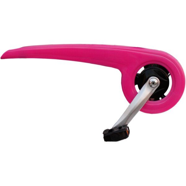 Fahrrad Kettenschutz in Pink160 |180 | 219 mm für City Bike mit 1-fach Kettenblatt