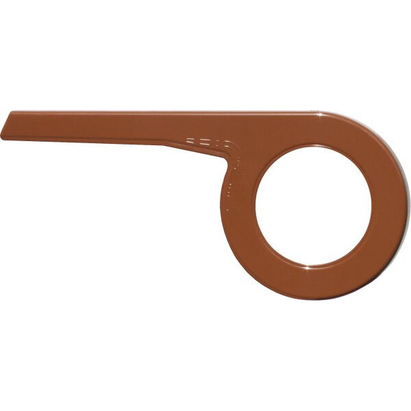 Classic Line Fahrrad Kettenschutz Braun lederfarbig  219-1-Dekadorm Retro Schutzblech 219 mm für 44-46-48 Zähne 1-fach Kettenblatt