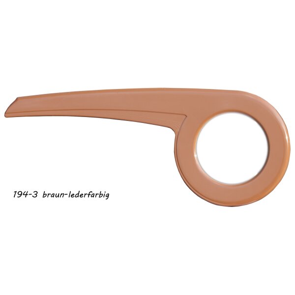 Easy-Line Fahrradkettenschutz Braun-lederfarbig 194 mm für 1-fach Kettenblatt City Bike Damenrad - Herrenrad
