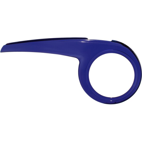 Blau-transparenter Fahrrad Kettenschutz Performance Line für ATB MTB bei 3 fach Kettenblatt 42 bis 48 Zähne