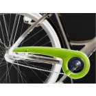 Bike Chain guard Green-Line G-180-2 for 36/38 teeth*single speed bike and hub gear system white