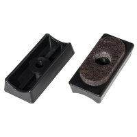 2x Alternativ-Stuhlgleiter mit Filz 205-402-25 Filzgleiter für Freischwinger Stahlrohrstühle Höffner XXXL Lutz Stühle