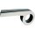 Classic Line Fahrrad Kettenschutz Weiß 219-1-Dekaform Schutzblech 219 mm für 44-46-48 Zähne 1-fach Kettenblatt Dekor Silber