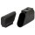 Kunststoffgleiter T-403 Gleitkappe oval | Winkelgleiter Fußkappe mit Trittschutz für Schulstuhl + Schultisch mit Ovalrohr