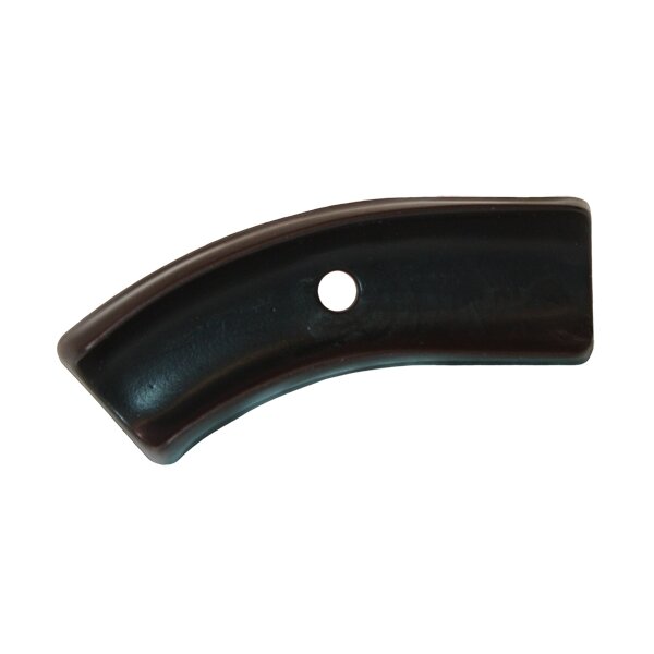 Bogengleiter 100R70 Kunststoff Stuhlgleiter | Schalengleiter für Schulstuhl mit Rohr 38x20 Radius 70
