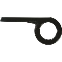 Classic Line Fahrrad Kettenschutz Schwarz...