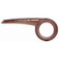 Green Line Fahrrad Kettenschutz Topas-Transparent Dekor silber Bio Energie 180 | 194 mm Dekaform Easy Line 36-42 Z 194 mm -1-fach Kettenblatt-42Z