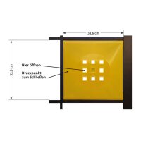 Regaltür in Miami green - Pastell-türkis - Möbel Tür für Ikea Expedit Kallax Nornäs Flexi XXXL Lutz Raumteiler *