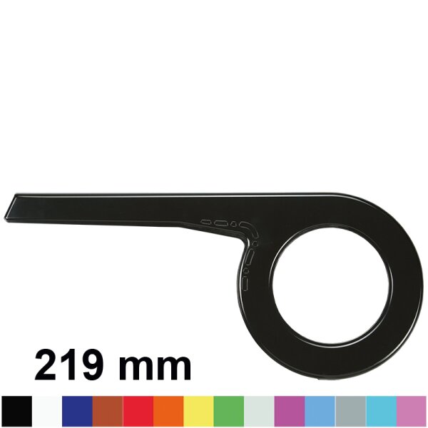 Fahrrad Kettenschutz Classic-Line 219-1 für 44-46-48 Zähne 1-fach Kettenblatt Old-braun