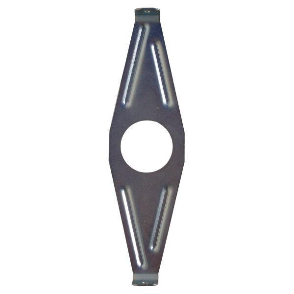 Steckbrille 180mm bis 38 Zähne 1-fach Kettenblatt (verzinkt) Duo Halterung für Fahrrad Kettenkasten nachträglich nachrüsten, montieren - bei Nabenschaltung