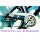 Fahrrad Kettenschutz Performance Line D-230-2de bei 44-46-48 Z Kettenblatt  | ATB MTB Trekking Bike Kettenschaltung Weiß