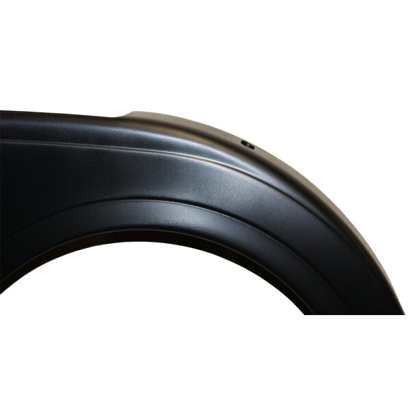 Matt Finish Fahrrad Kettenschutz Performance Line bei 3 fach Kettenblatt ATB MTB Kettenschaltung 48Z-230-Schwarz-Matt