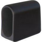 Universal Kunststoffgleiter mit Aussparung für Filz Fi-103-38x20 Gleitkappe für Filzgleiter | Fußkappe als Stuhlgleiter