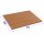 Desk plates / tabletop for office schooling furniture *70x50 cm beech finish, ABS edge