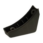 Kippschutz Kunststoff Gleiter 106 Schalengleiter hinten als Stuhlgleiter f&uuml;r Schulstuhl mit Ovalrohr 38x20